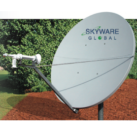 Skyware 2.4 Meter C band Circular TxRx Antenna, Class III